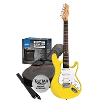 Ashton SPAG232YL Electric Guitar Pack