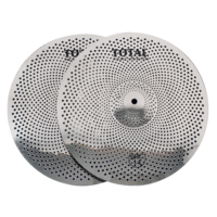 SRC14PR Total Percussion 14" Sound Reduction Cymbals. Pair.