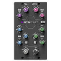 SSL UltraViolent Stereo EQ module for 500 Series 
