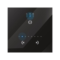 Sunlite Touch-Sensitive Intelligent Lighting Control Keypad Plus Mounting Block