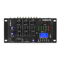 Vonyx STM3030 Bluetooth DJ Mixer 4 Channel