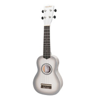 Sanchez SU-CB20-WH 'Colourburst Series' Soprano Ukulele (White)