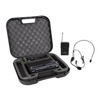 SoundArt Single Channel Lapel / Headset Wireless Microphone Set 2.4GHz