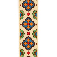 Latin Tile Art Guitar Strap, Traditional - by D'Addario
