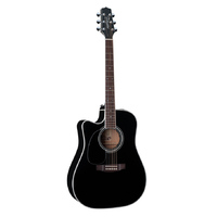 Takamine Legacy Series Left Handed Dreadnought AC/EL Guitar with Cutaway