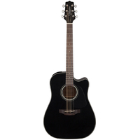 Takamine D30 Series Dreadnought Acoustic Electric Steel String Guitar Cutaway Black