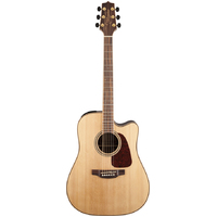 Takamine G90 Series Dreadnought Acoustic Electric Steel String Guitar Cutaway Natural