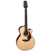 Takamine G10 Series NEX AC/EL Guitar with Cutaway in Natural Satin Finish