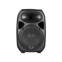 Active 1200W PRG 12" 2-Way ABS Moulded Speaker. Qubit processor;  features true independent LF and HF signal limiting
