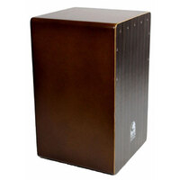 Toca Workhorse Bass Reflex Cajon in Dark Walnut Finish