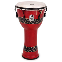 Toca Freestyle 2 Series Mech Tuned Djembe 10" in Bali Red