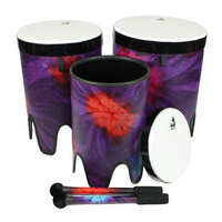 Toca Freestyle 2 Series Nesting Tom Toms in Woodstock Purple - PK3