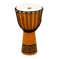 Toca Origins Series Wooden Djembe 10" Synthetic Head in Celtic Knot