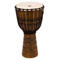 Toca Origins Series Wooden Djembe 12" Synthetic Head in African Mask
