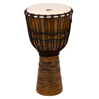 Toca Origins Series Wooden Djembe 12" Synthetic Head in African Mask