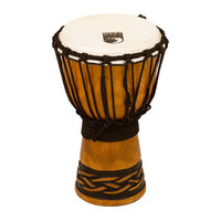 Toca Origins Series Wooden Djembe 7" Synthetic Head in Celtic Knot