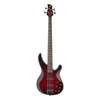 Yamaha TRBX604FM Electric Bass Guitar  - Dark Red Burst
