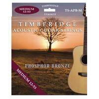 Timberidge TS-APB-M Premium Acoustic Guitar Strings - Medium 12-53