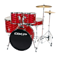 DXP TX04PTDR Rock  22" 5 Piece  Acoustic Drum Kit Package 