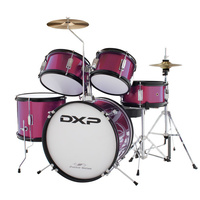 DXP TXJ5PK Junior 5 Piece Junior  Acoustic Drum Kit Package 