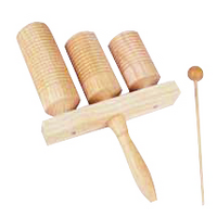 TRIPLE GUIRO TONE BLOCK