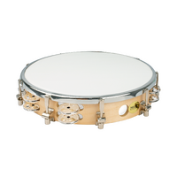 MANO PERCUSSION 10" TUNEABLE WOOD RIM WITH SYNTHETIC HEAD 16 PRS OF JINGLES