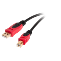 High speed USB 2.0 cable (up to 480Mbps).USB A (M) to USB B (M). 10 foot.