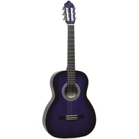 Valencia VC104PSB Full Size Classical Guitar - Purple