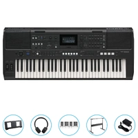 Yamaha PSR-E583 61-Key Portable Keyboard BONUS Stand Keyguide 