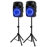 Vonyx VPS122A 800W Speaker Set with Stands