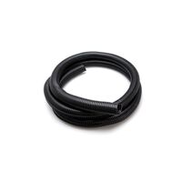 Split-loom Cable Organizer, Black Plastic, 1 in x 10 ft