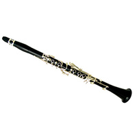 WI-DCL-800 Wisemann Bb Clarinet, African Black Wood, Silver Plated Keys