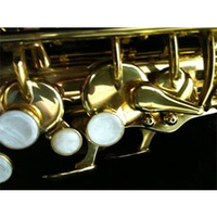 WI-SAA1000-L Wisemannn Junior Alto Saxophone, Designed For Small Fingers, Adjustable Thumb Rest, Extra Curved Neck, Modified G# Key