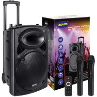ABRATO PORTABLE KARAOKE AND PA SYSTEM 12" BATTERY POWERED TY1200
