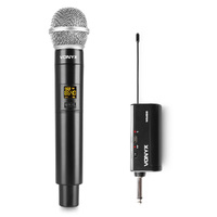 Vonyx WM55 Wireless Microphone Plug-and-Play UHF