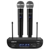 Vonyx WM82HH Dual Wireless Handheld Microphone System