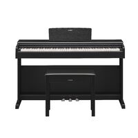 Yamaha YDP-145B Arius Digital Piano – Black ( Bench Inside) 