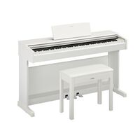 Yamaha YDP-145WH Arius Digital Piano – White - ( Bench Inside) 