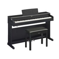 Yamaha YDP-165 Arius Digital Piano – Black ( Bench Inside )