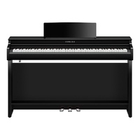 Yamaha clp825pe Digital piano polished ebony gloss 88 key weighted hammer action 